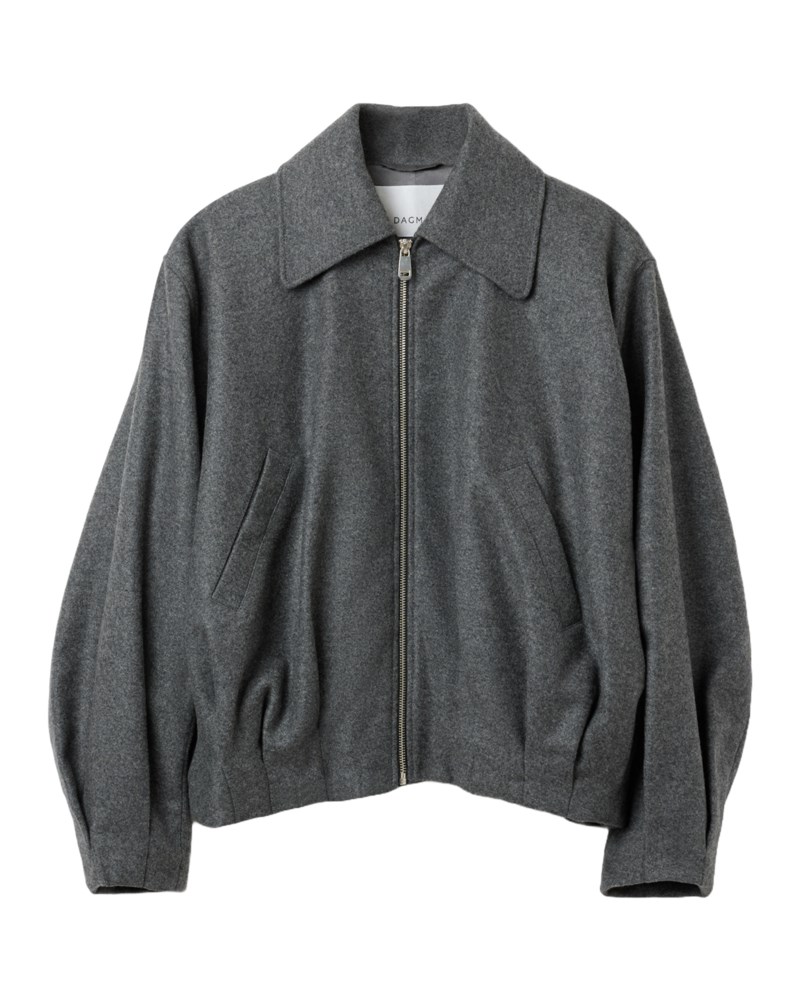 Jacka wool felt blouson 1