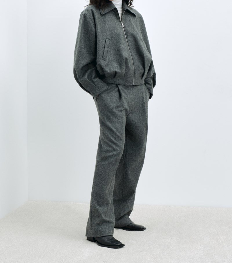 Jacka wool felt blouson 3