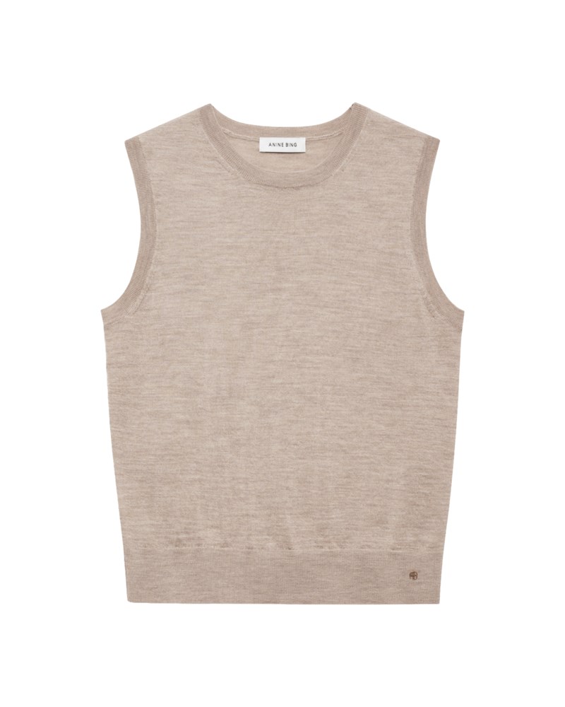Topp moni tank taupe 1
