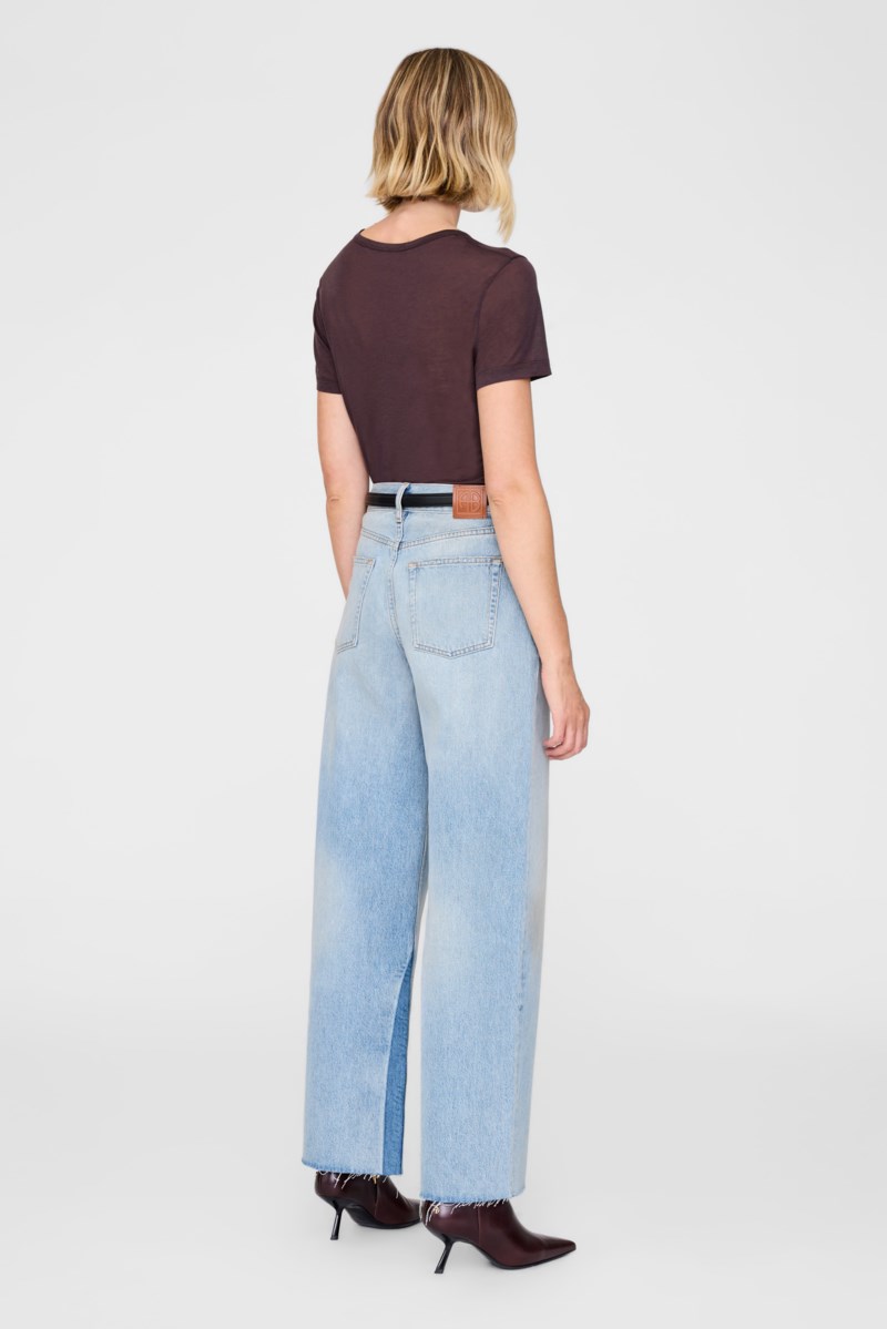 T-shirt sylvie mörkbrun 3