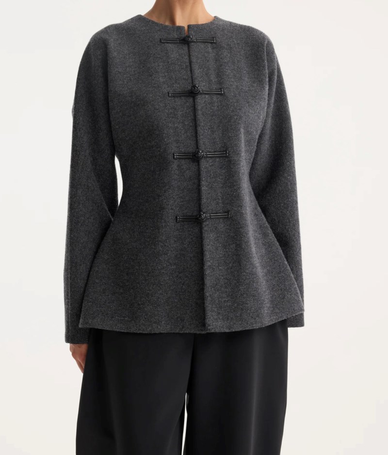 Cardigan mandarin waisted 2