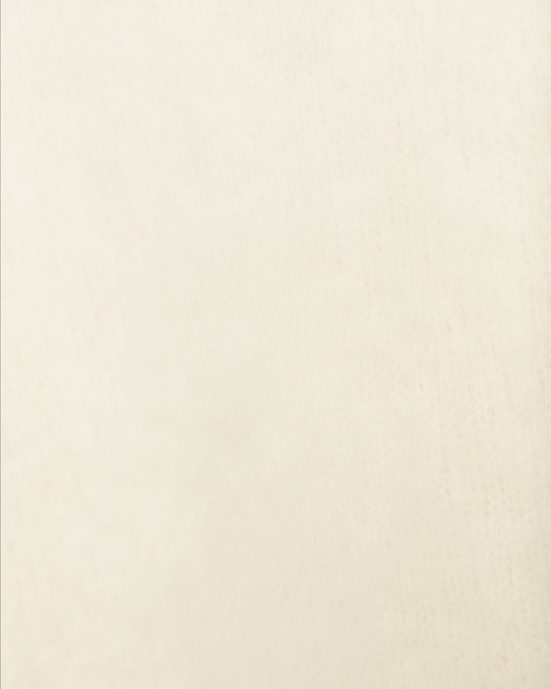 Tröja hairy knit fitted offwhite 5