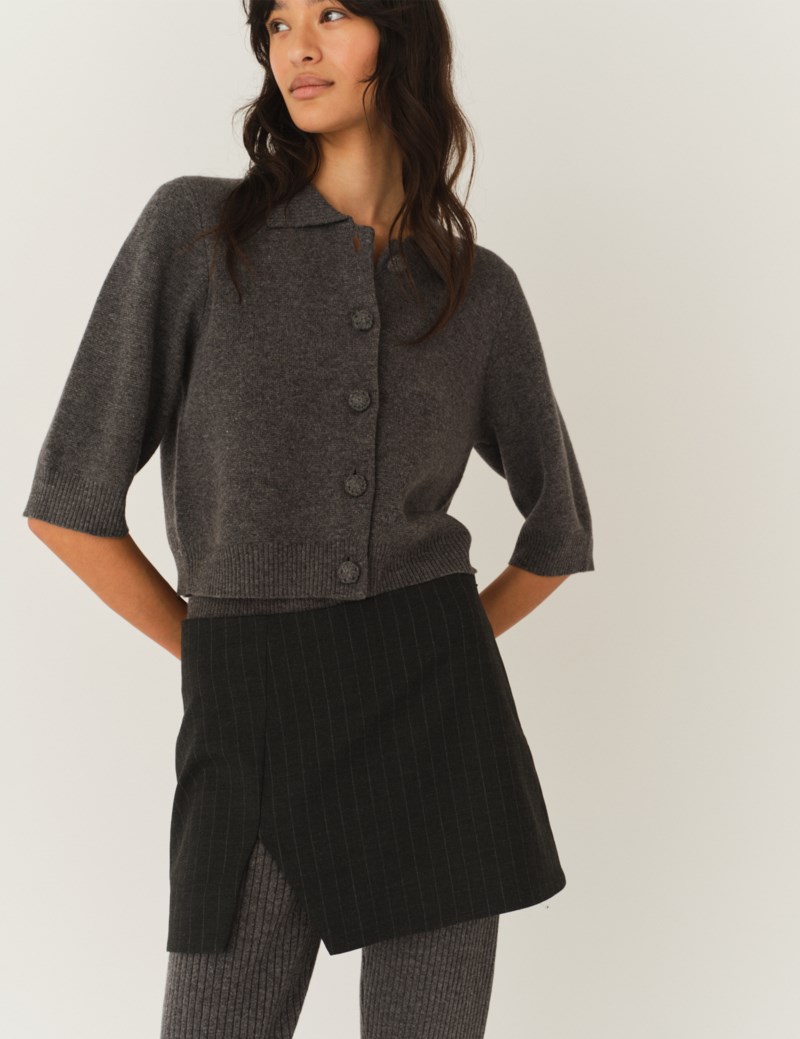 Cardigan como short 4