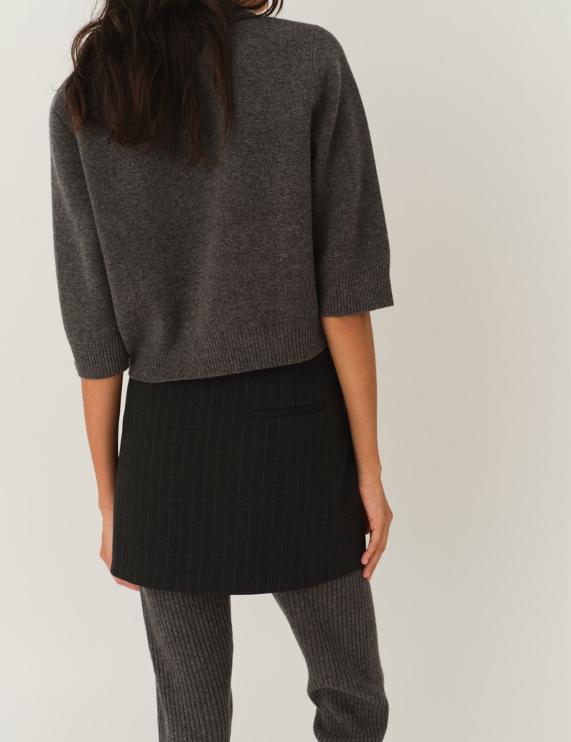 Cardigan como short 5