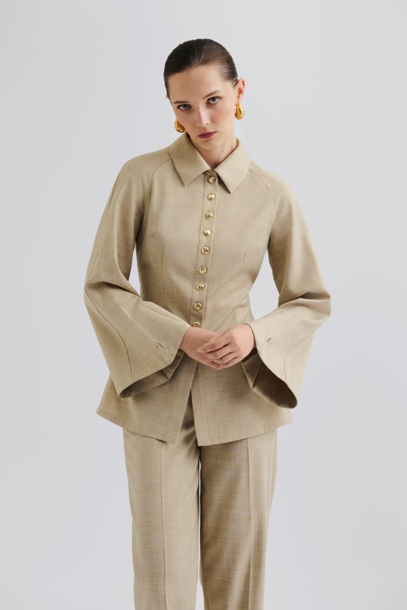 Skjorta joan tailored fitted button 2