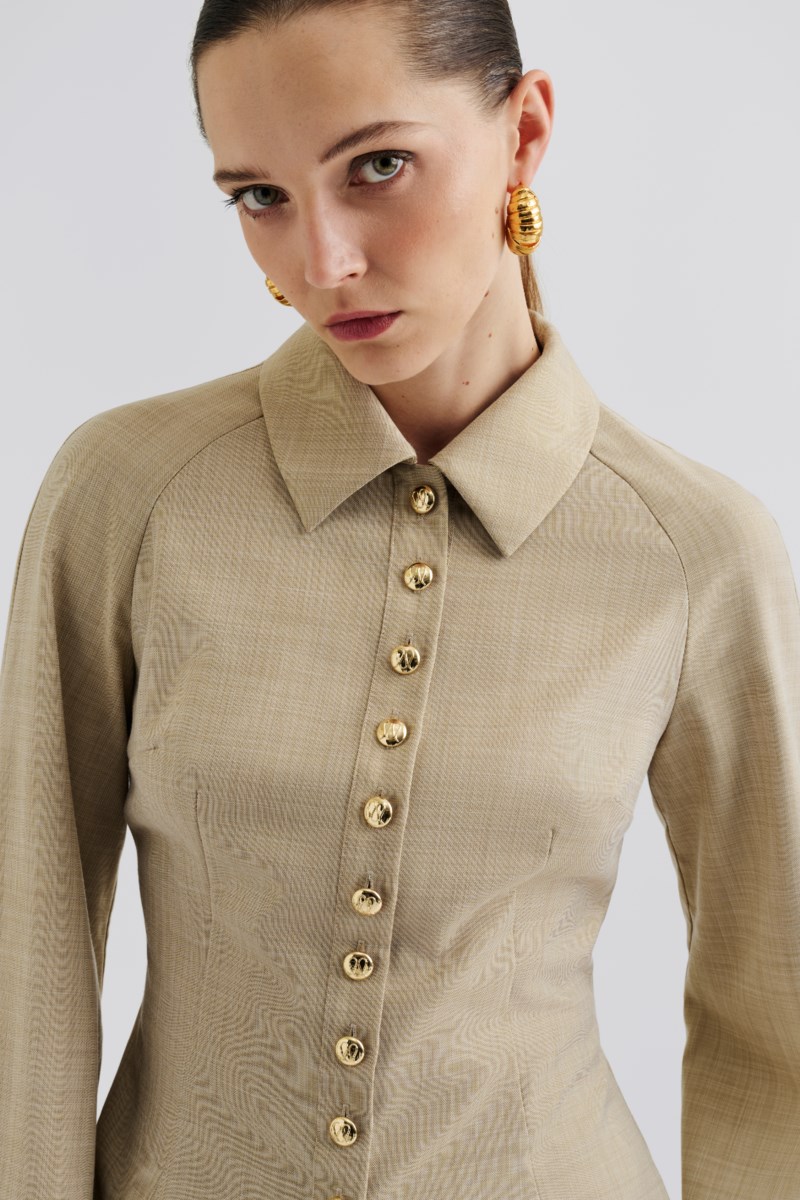 Skjorta joan tailored fitted button 4