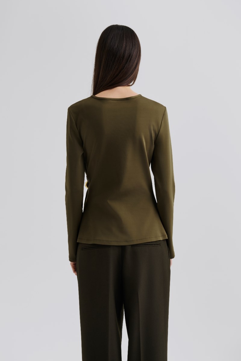 Topp mailey jersey brooch svart 3