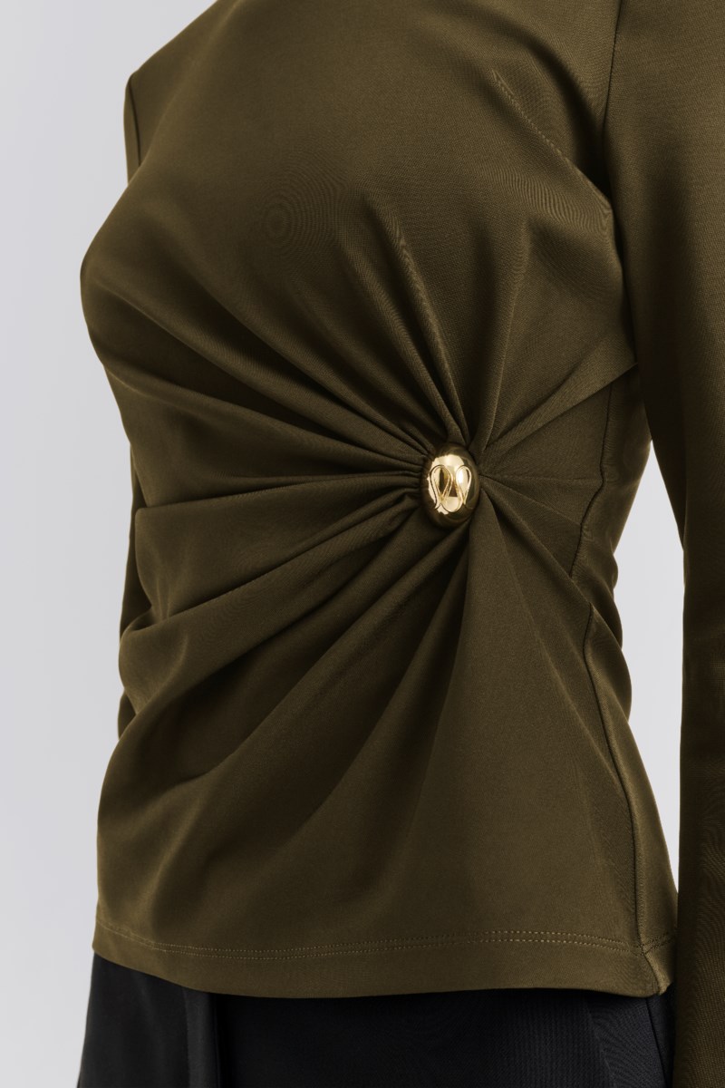 Topp mailey jersey brooch svart 4