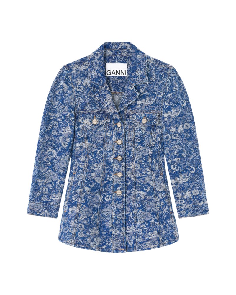 Kavaj tapestry denim fitted 1