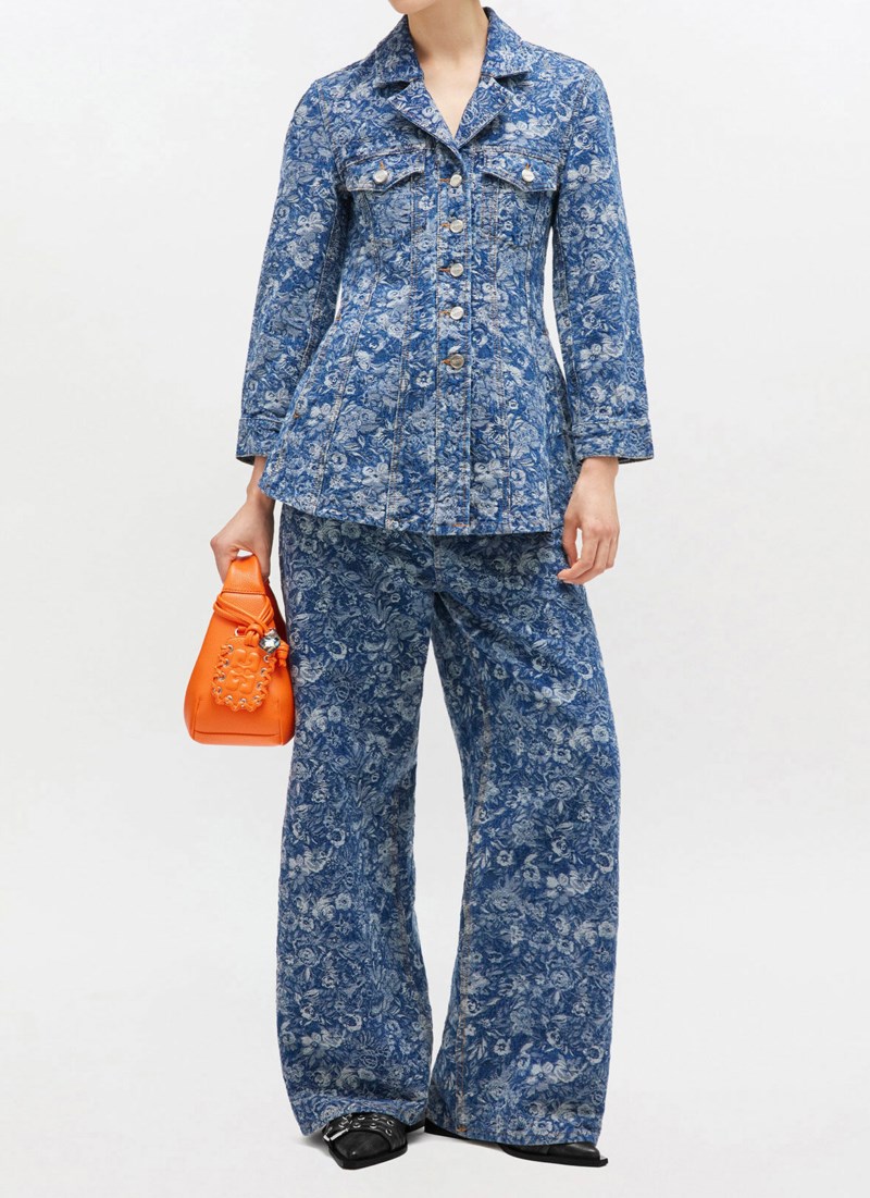 Kavaj tapestry denim fitted 2