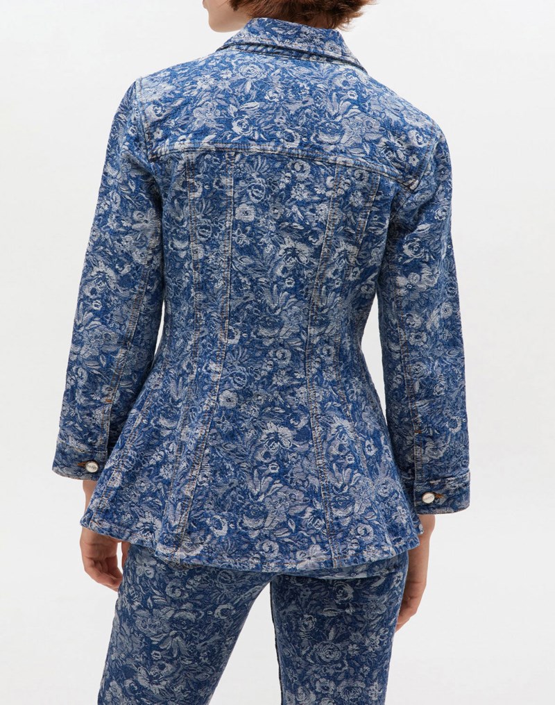 Kavaj tapestry denim fitted 3