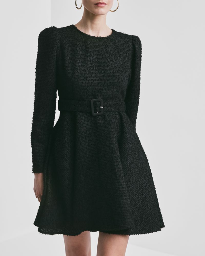 Klänning belt dress black 2