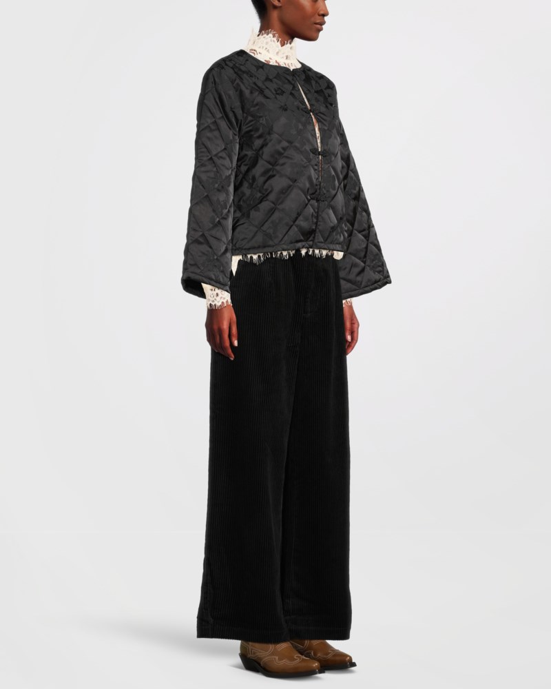 Jacka jacquard svart 3