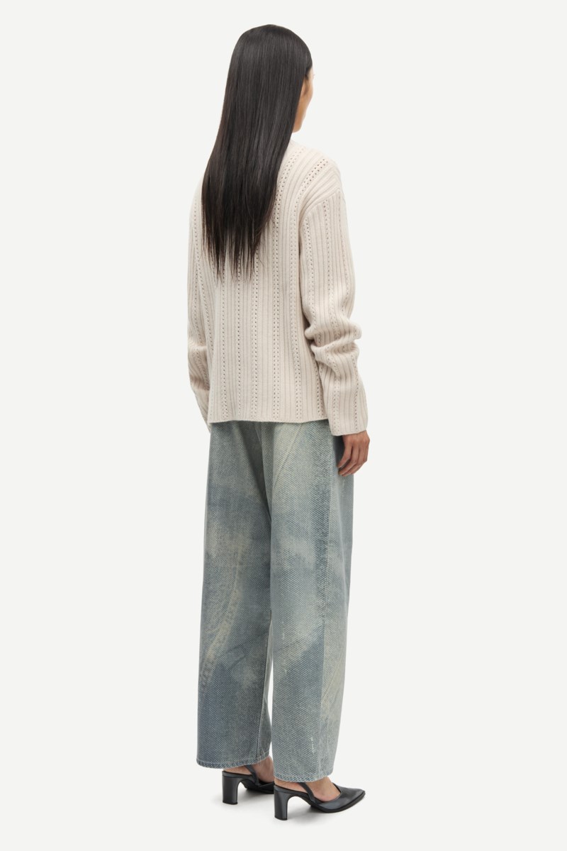 Tröja satilly turtleneck 15826 pumice stone 3