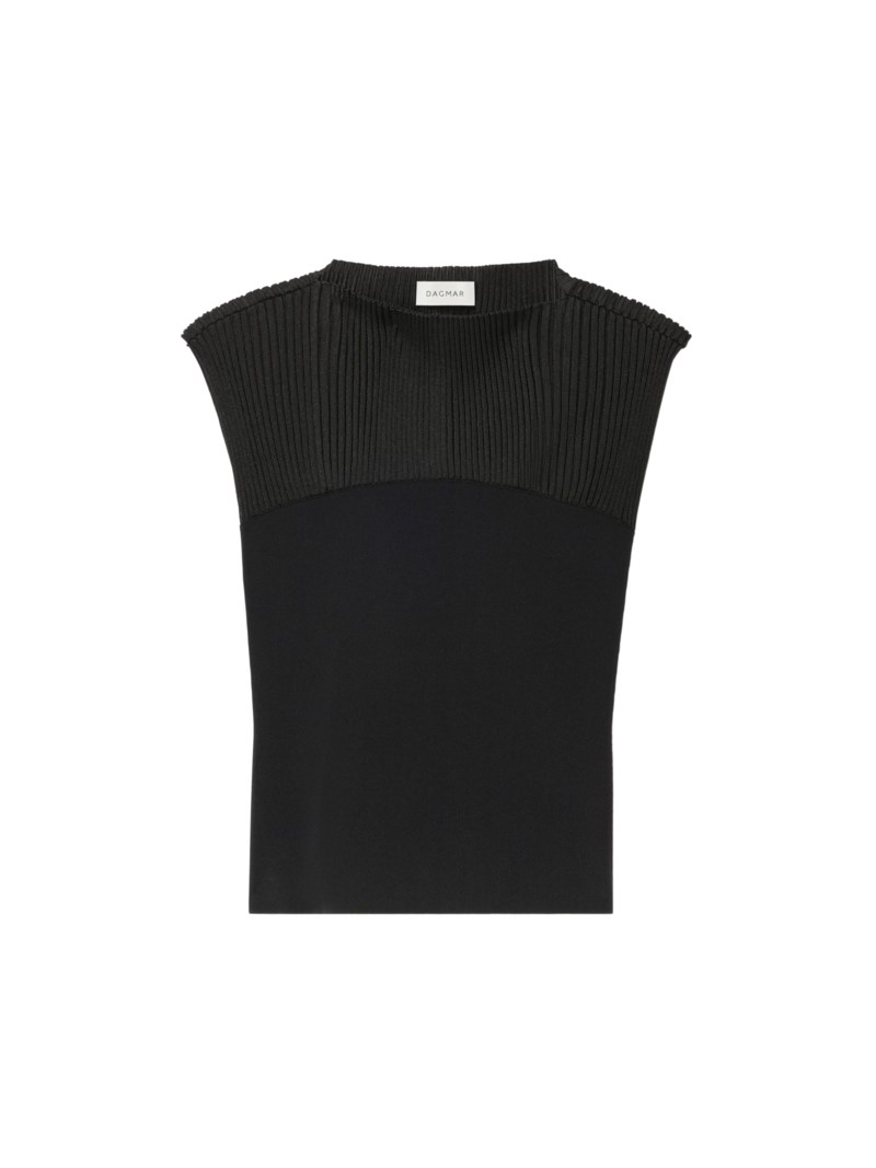 Topp contrast knit 1