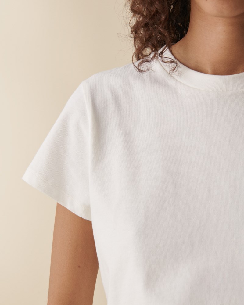 T-shirt ines natural white 4