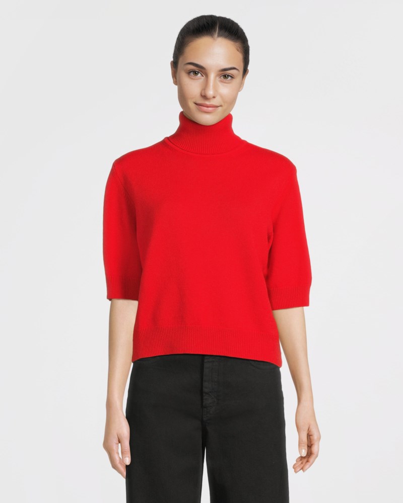 Tröja classy rollneck red 2