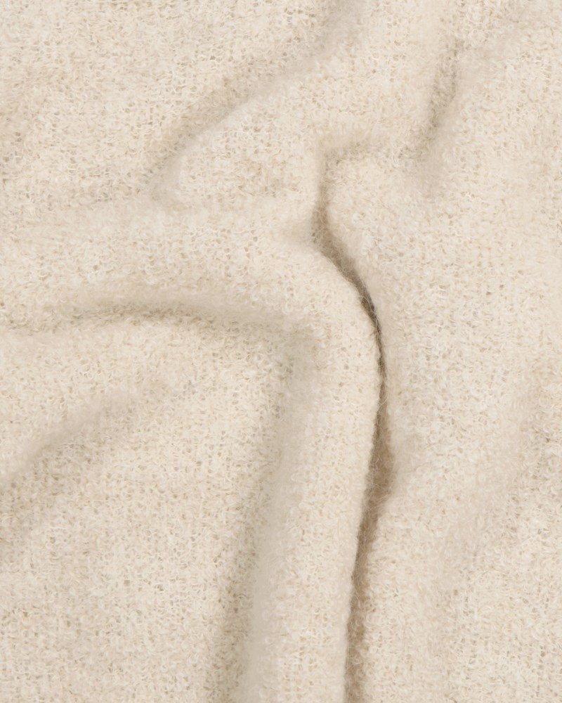 Tröja fluffy boucle chalk melange 5