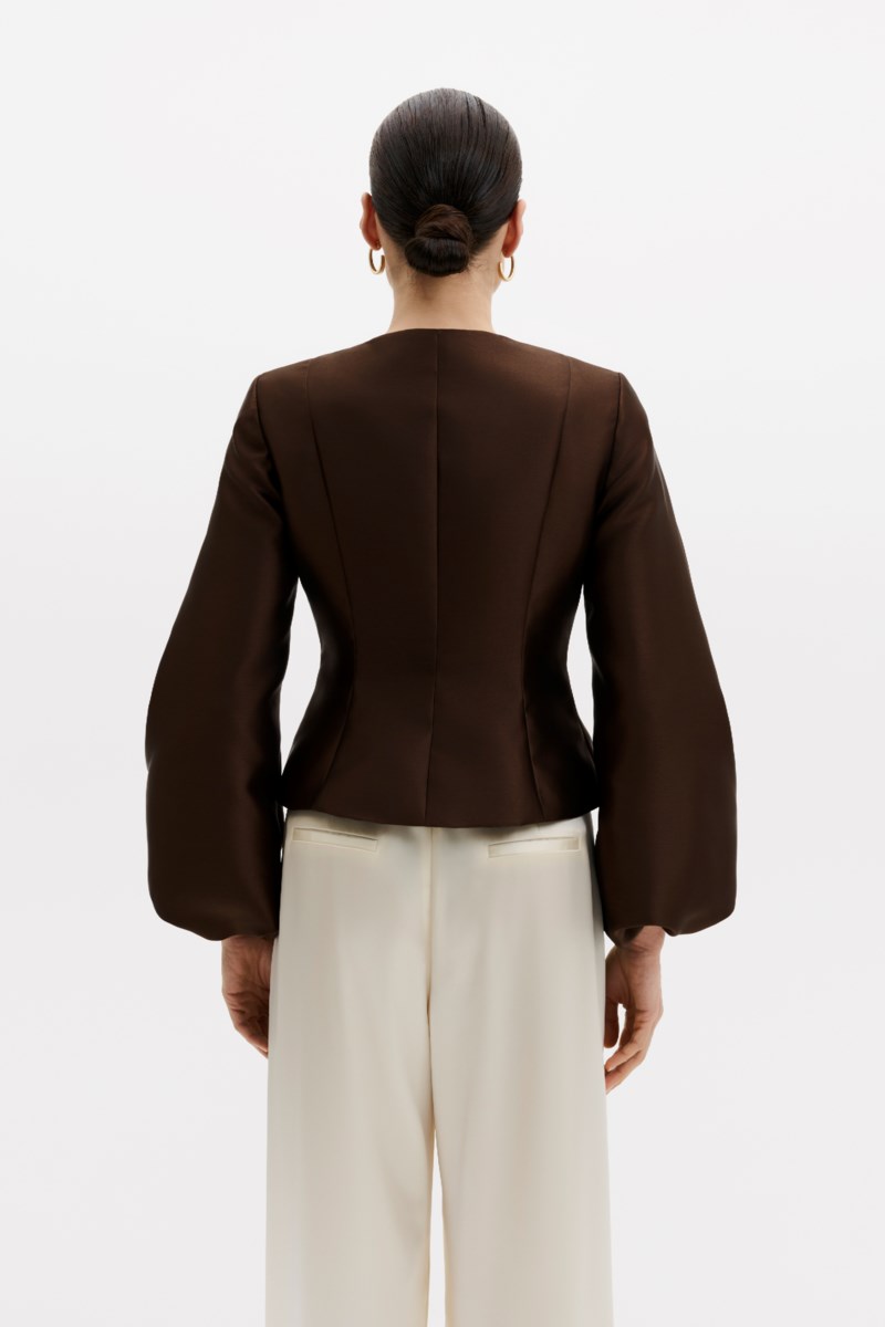MALINA Blus vendela balloon sleeve dam – bild 3