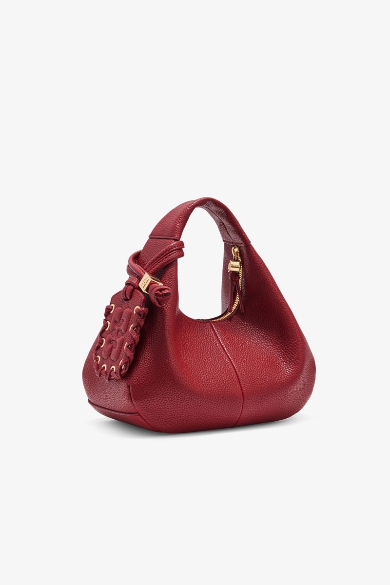 Handväska hobo mini grained 2