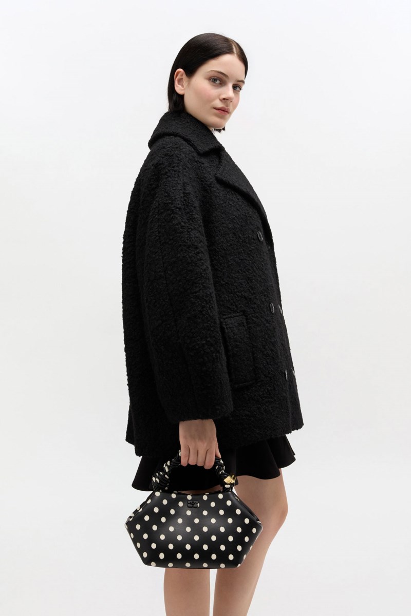 Handväska bou bag small dots svart 4