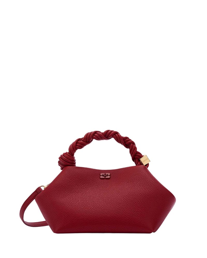 Handväska bou bag small grained red dahlia 1