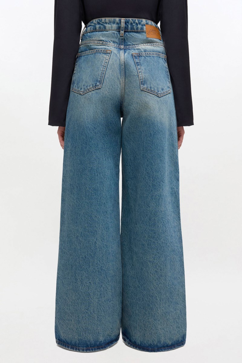 Ganni Jeans essentials tint rigid denim lari dam – bild 3