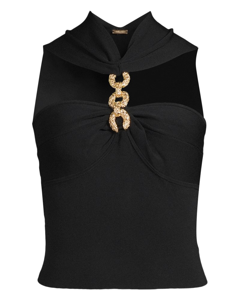 Topp chris knit black 1