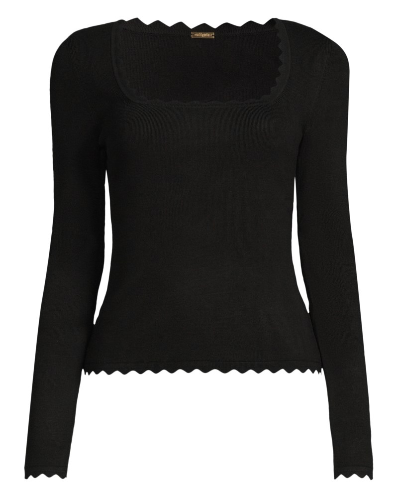 Topp jean black 1