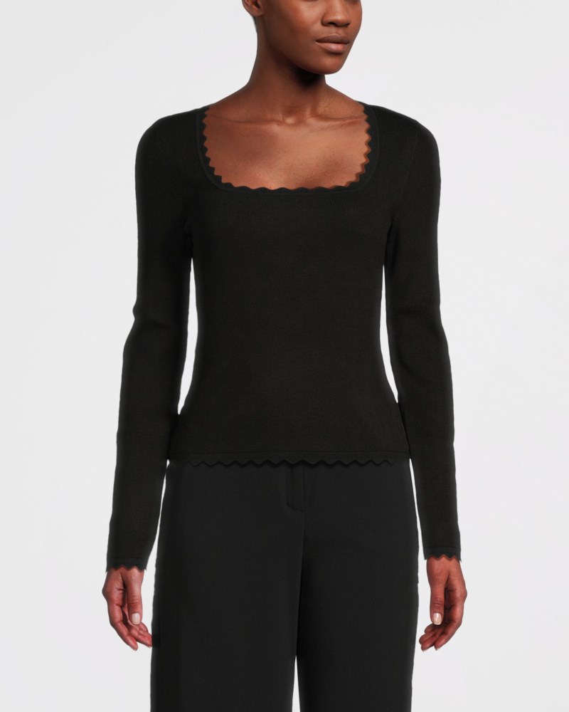 Topp jean black 2