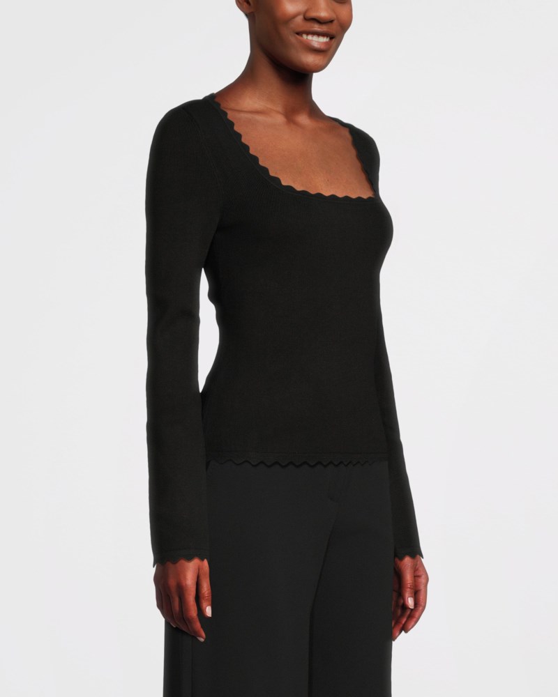 Topp jean black 3