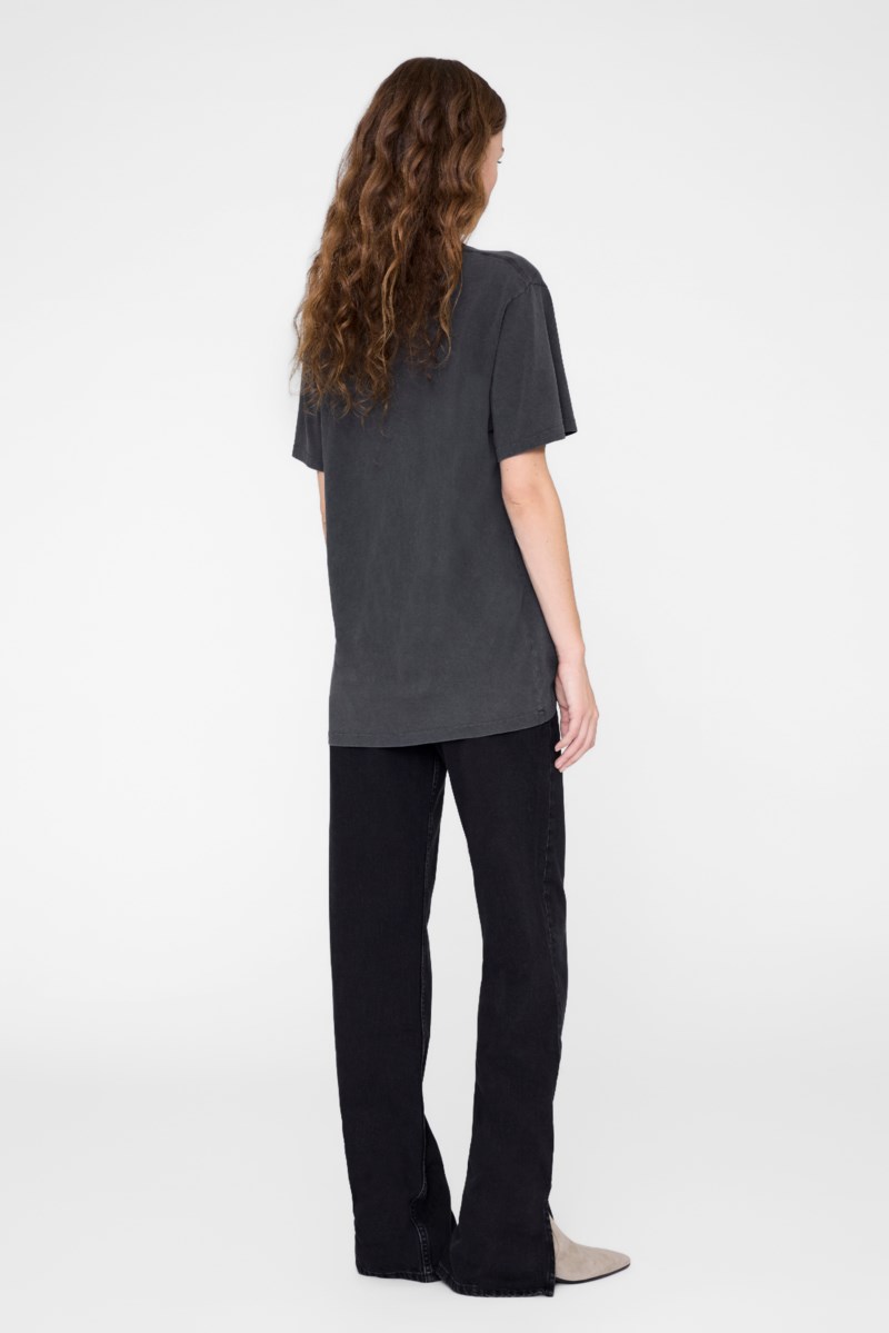 T-shirt lili horse washed black 3