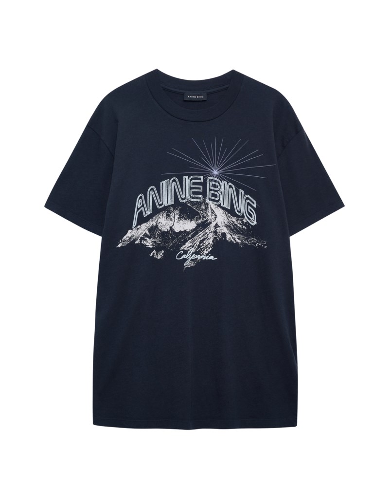 T-shirt walker california vintage black 1