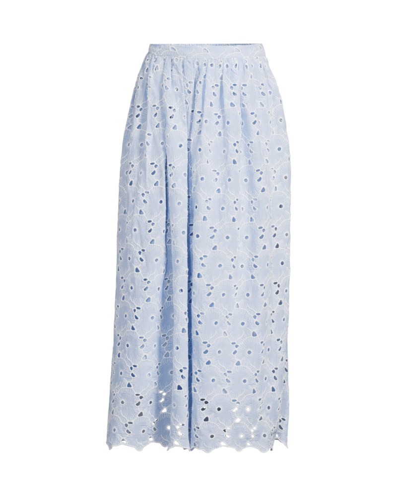 Kjol broderie anglaise