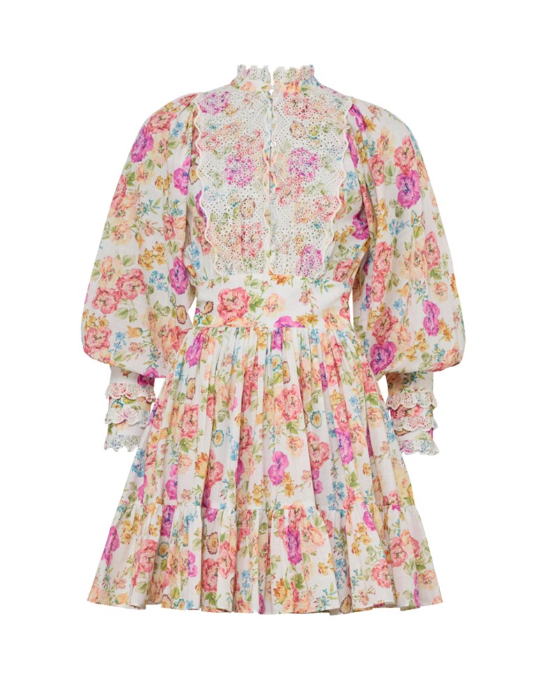 Klänning cotton slub mini