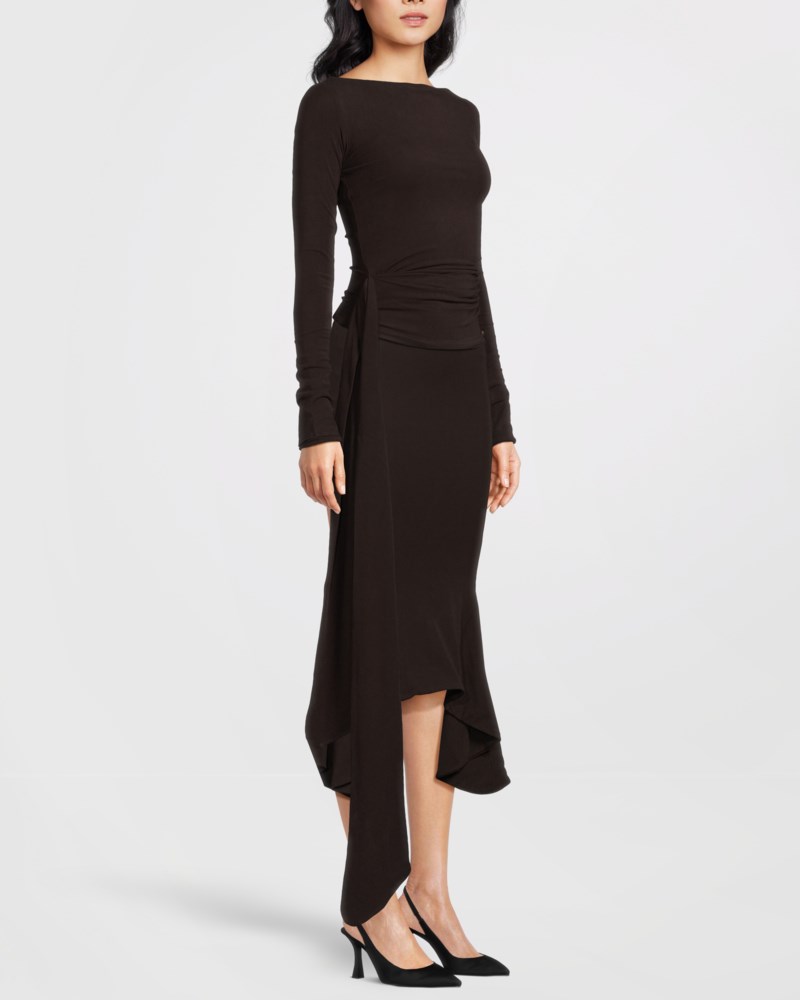Arakii Jersey ankle skirt maxikjolar dam – bild 3
