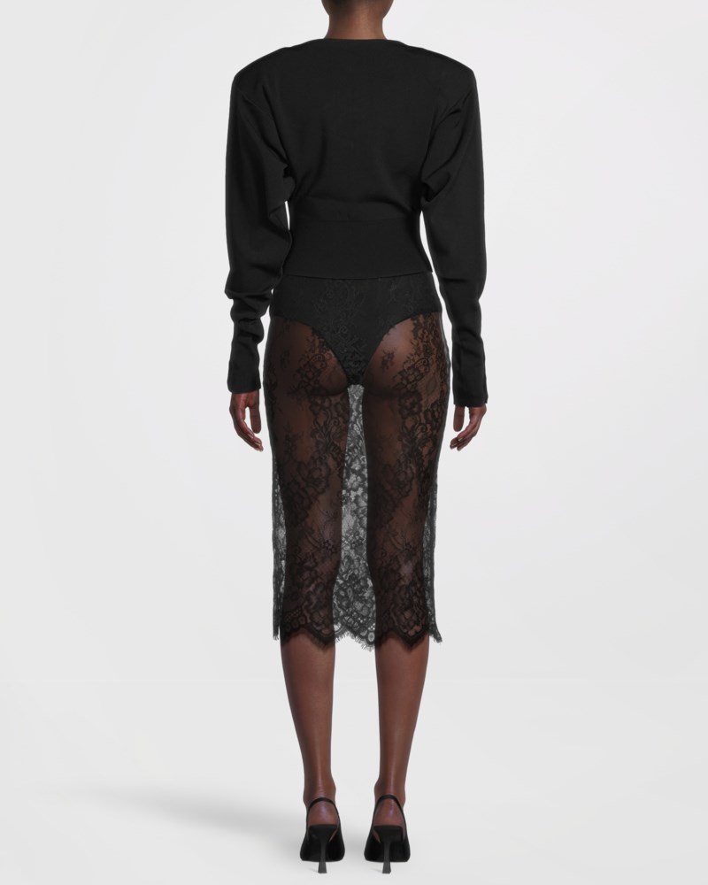 Arakii Lace midi skirt midikjolar dam – bild 4