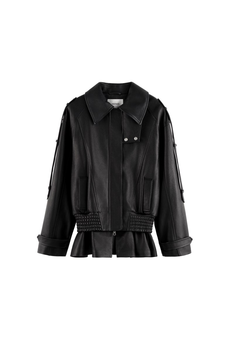 Jacka leather biker