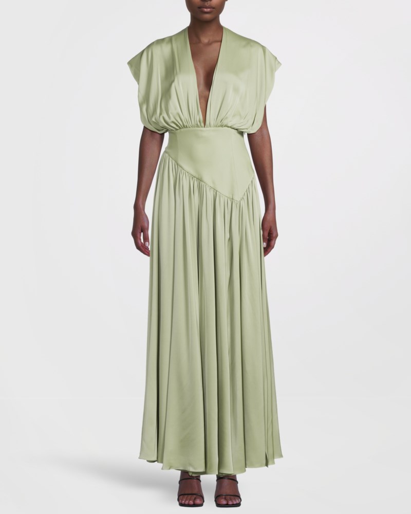 Arakii Maxi silk dress maxiklänningar dam – bild 2
