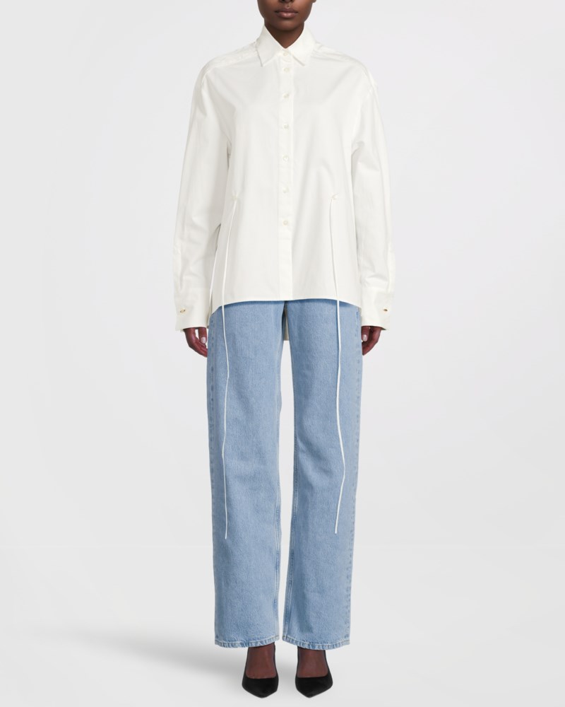 Arakii Oversized slit shirt skjortor dam – bild 2