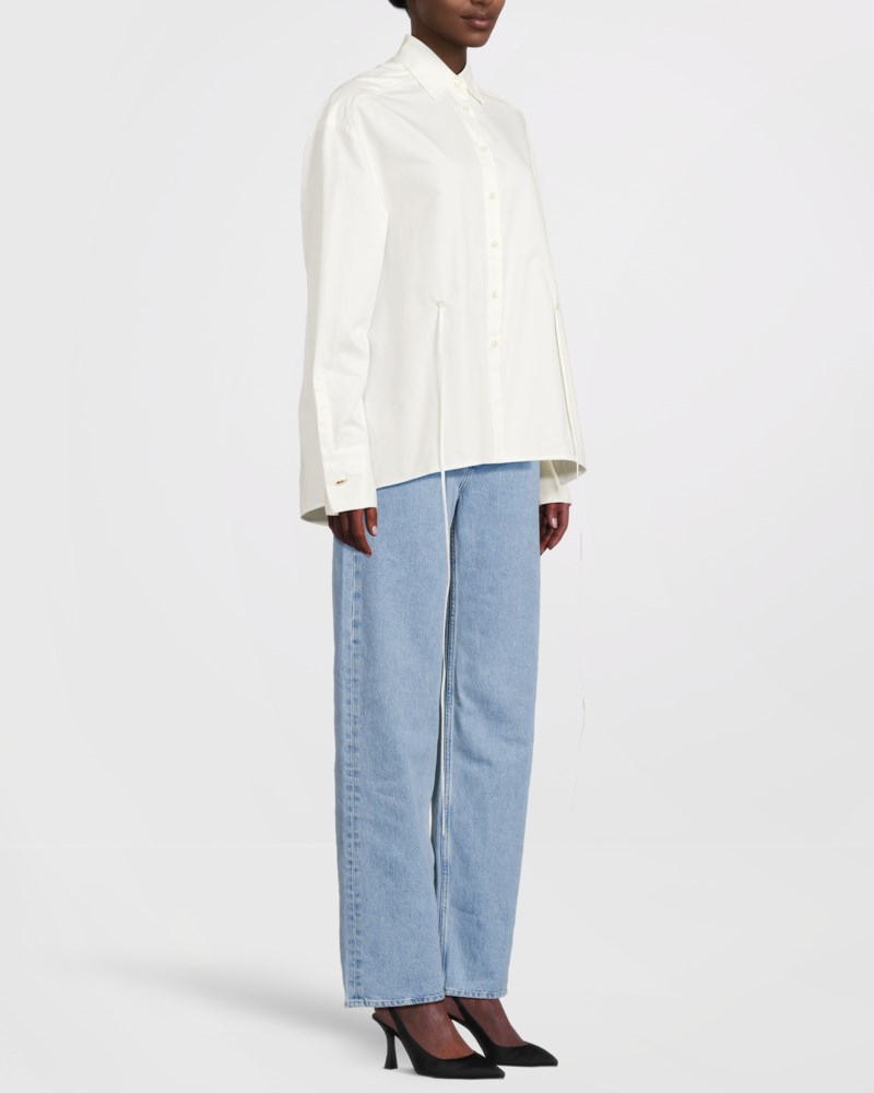 Arakii Oversized slit shirt skjortor dam – bild 3