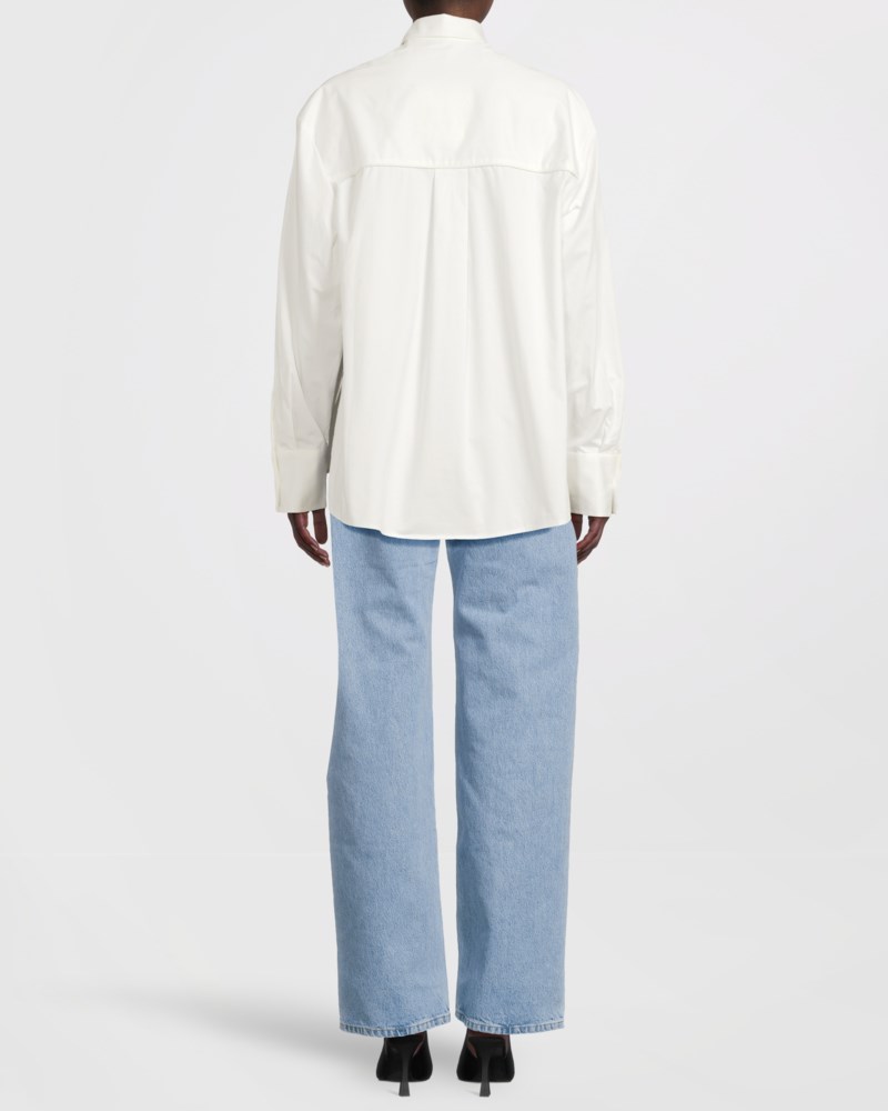 Arakii Oversized slit shirt skjortor dam – bild 4