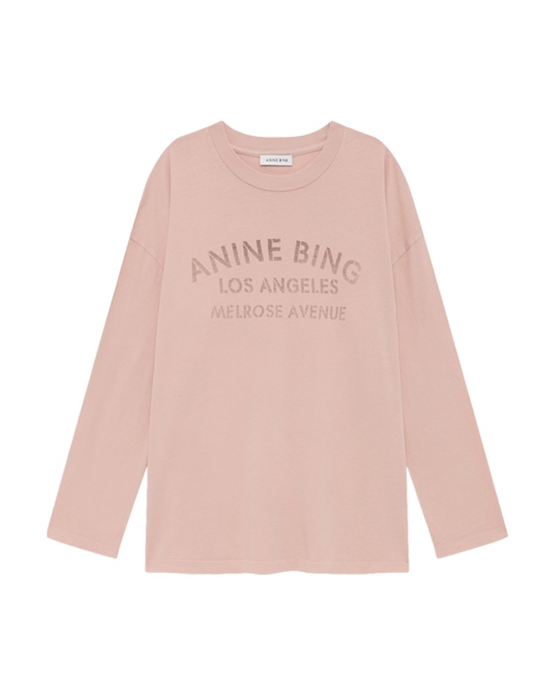 Långärmad t-shirt ivan long sleeve melrose stencil
