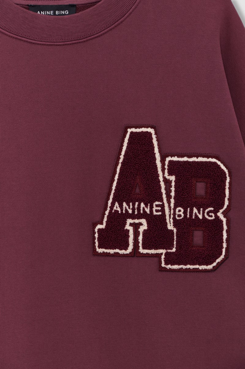 Anine Bing Sweatshirt miles letterman dam – bild 4
