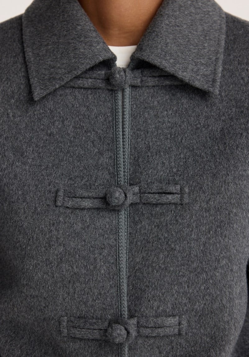 Róhe Jacka double-faced wool pankou closure dam – bild 6