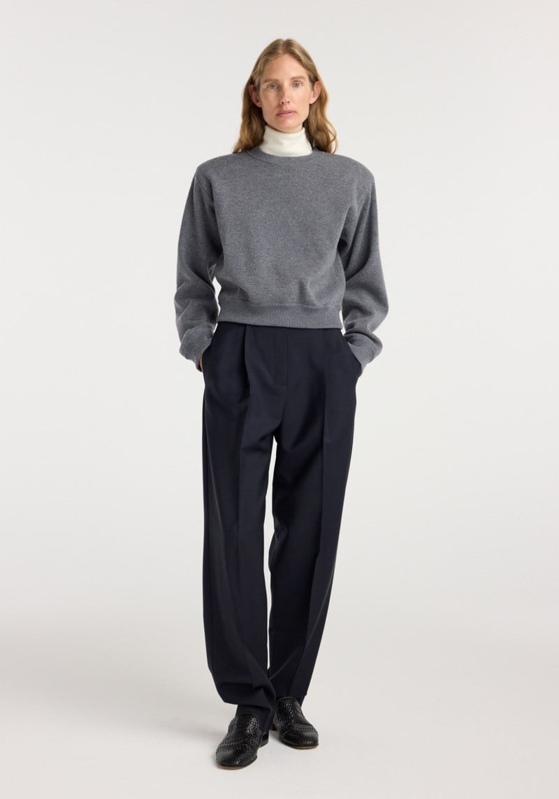 Róhe Byxa daria single pleat tapered dam – bild 2