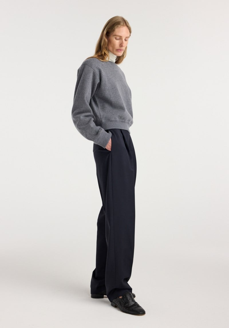 Róhe Byxa daria single pleat tapered dam – bild 3