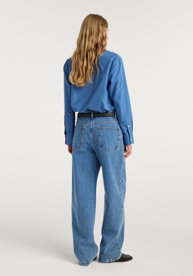 Róhe Jeans bruun signature baggy dam – bild 4