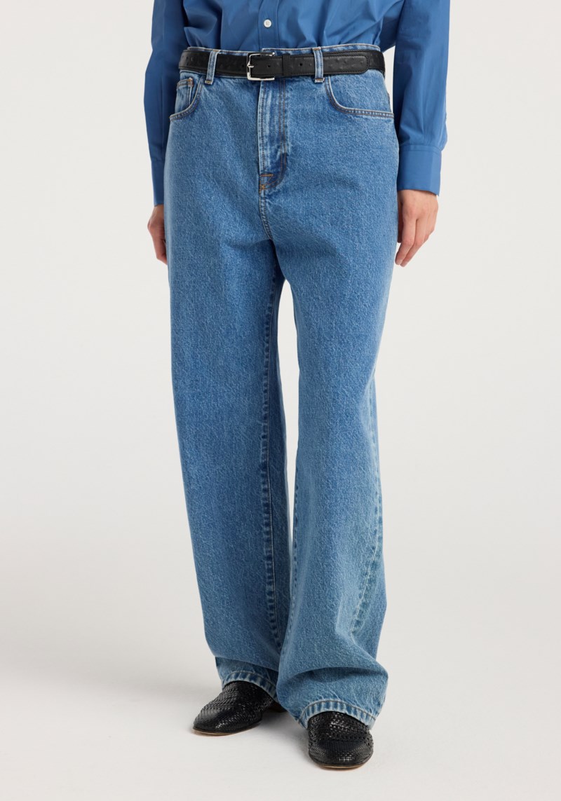 Róhe Jeans bruun signature baggy dam – bild 5