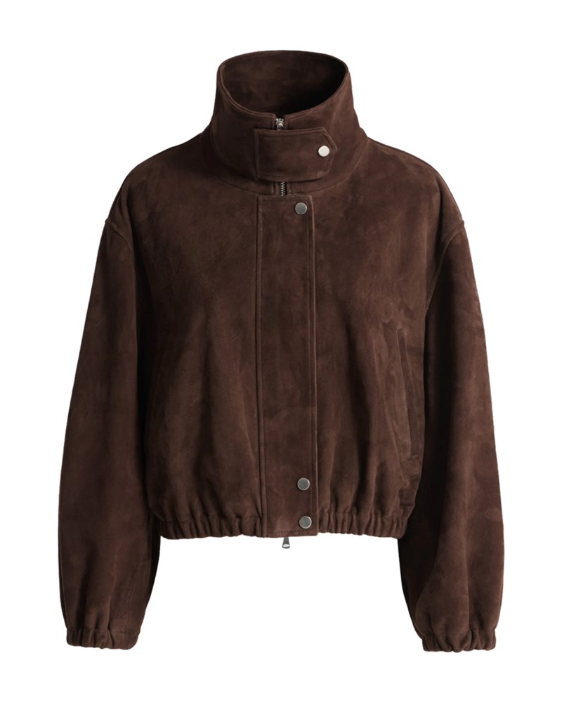 Bomberjacka pia suede